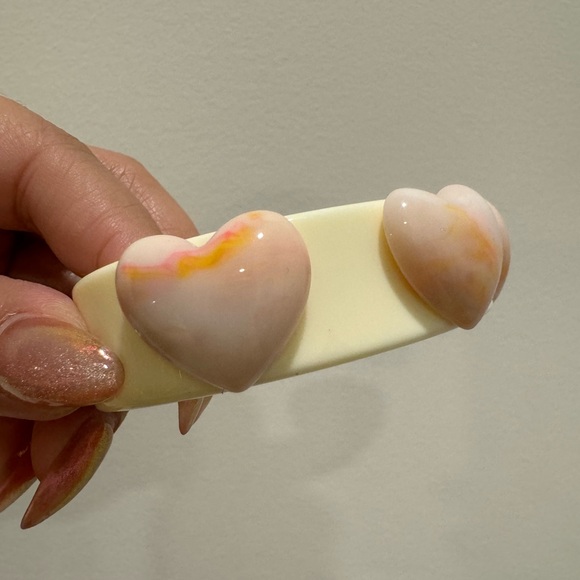 Custom Sparklemuse Large TieDye Puffy Heart & Wide Cuff Size Medium - Picture 3 of 4